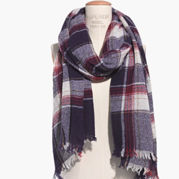 Madewell Accessories - Madewell Rangeplaid Scarf